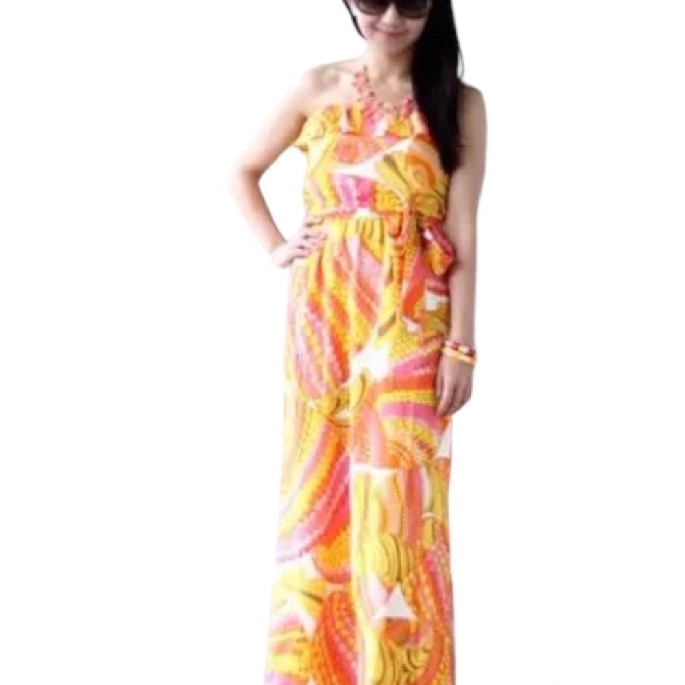 NWOT- Banana Republic Trina Turk Maxi Dress - Picture 1 of 7